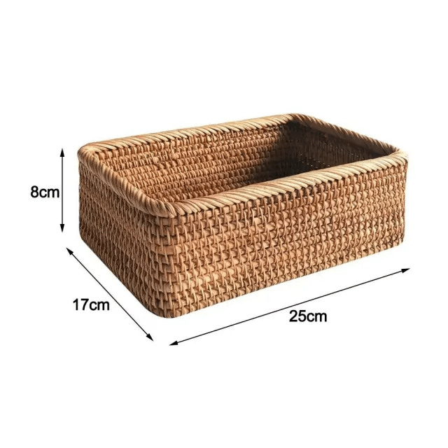 Cestas de Vimes Rattan - Moderna Decoração