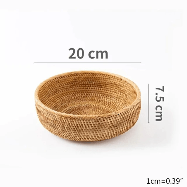 Cestas de Vimes Rattan - Moderna Decoração