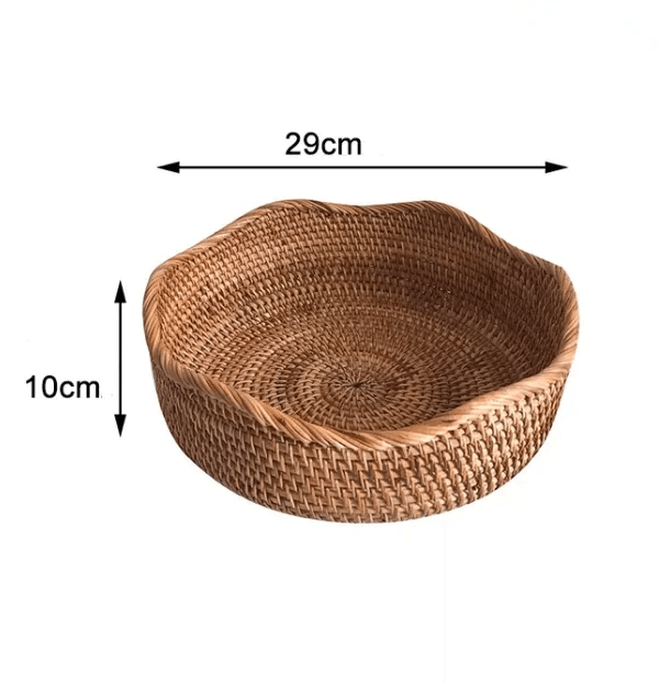 Cestas de Vimes Rattan - Moderna Decoração