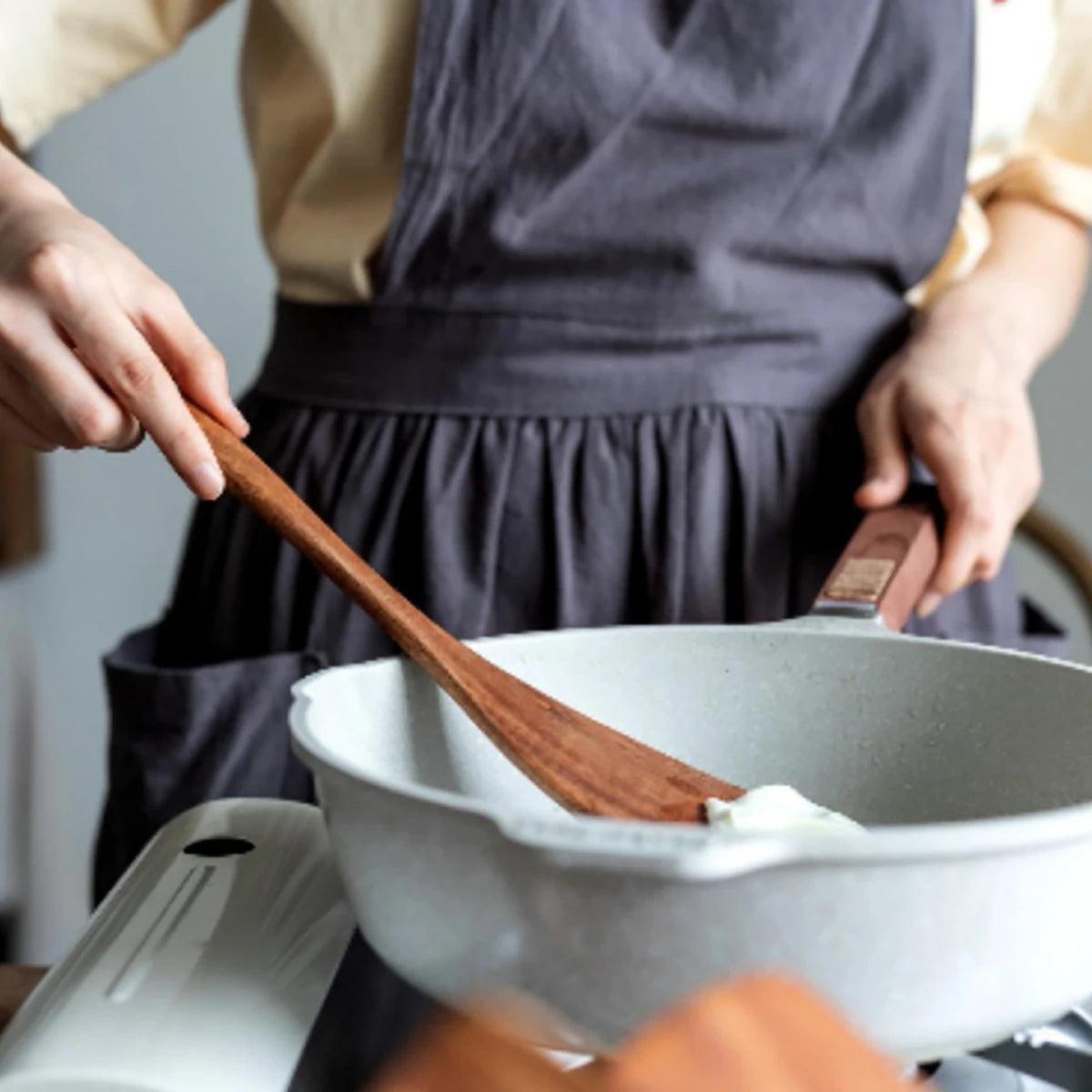 Conjunto de Cozinha de Madeira - Moderna Decoração