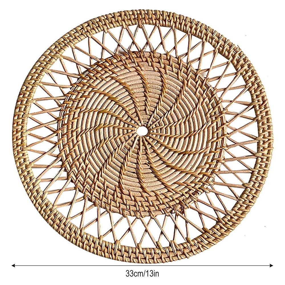 Jogo Americano de Rattan - Moderna Decoração