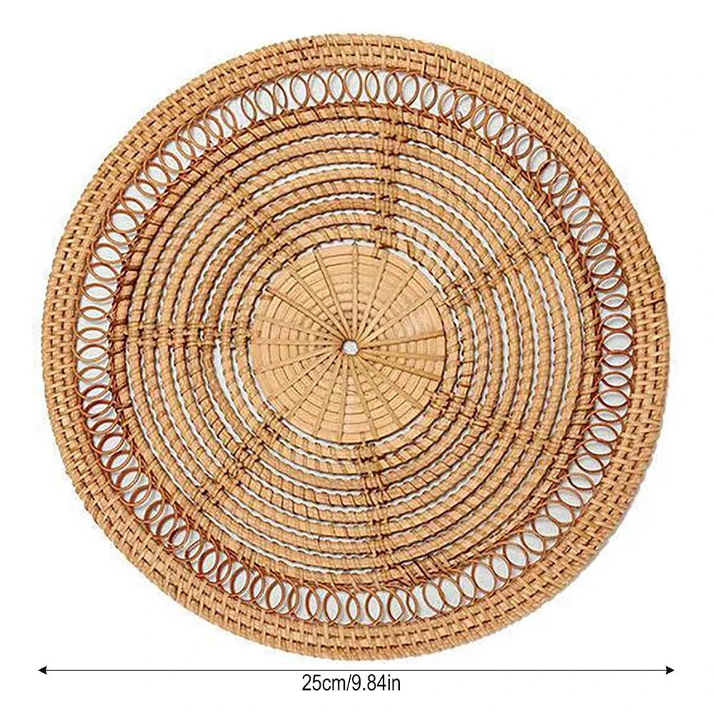 Jogo Americano de Rattan - Moderna Decoração