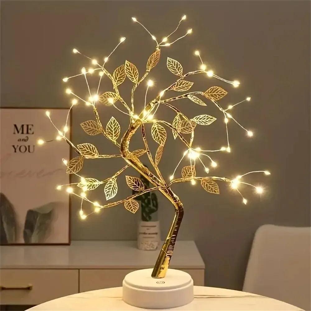 Luminária Árvore Artificial Decorativa - Moderna Decoração