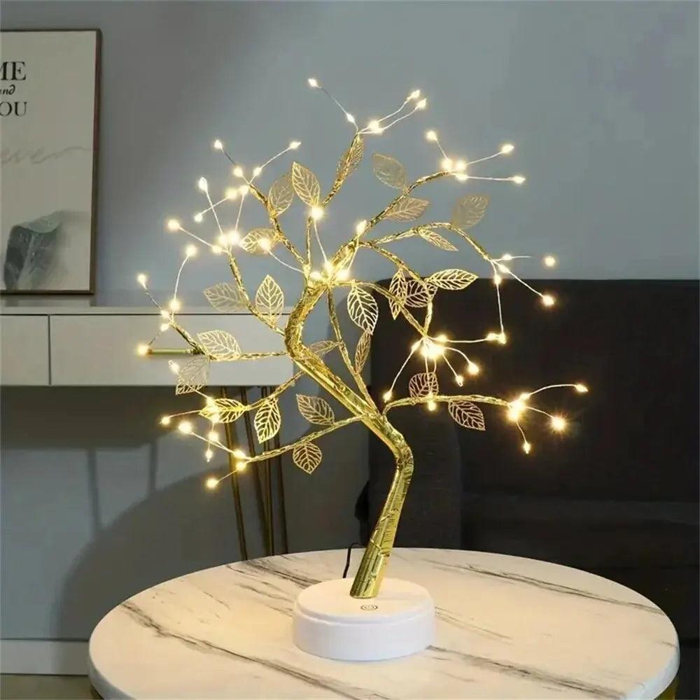 Luminária Árvore Artificial Decorativa - Moderna Decoração